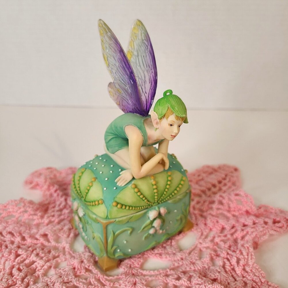Vintage Westland Tinker Bell Trinket Box